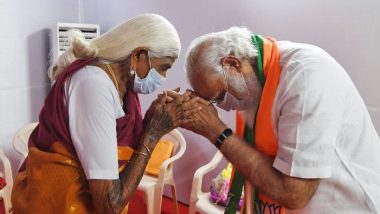 Pappammal Dies: PM Narendra Modi Expresses Condolences Over Demise of Padmashri Award Receipt, Says ‘She Made a Mark in Agriculture, Especially Organic Farming’