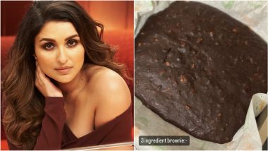 Three-Ingredient Brownie, Anyone? Parineeti Chopra Flaunts Her Cooking Skills in 'Sasural' (View Pics)