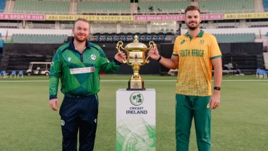 Ireland vs South Africa Live Streaming Online, 1st T20I 2024: How To Watch IRE vs SA Cricket Match Free Live Telecast on TV?