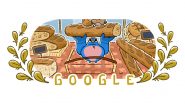 Powerlifting Paralympics Google Doodle: Search Engine Giant Reveals Latest Artwork for Paris Paralympic Games 2024