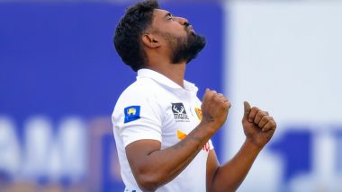 SL vs NZ 2nd Test 2024: Prabath Jayasuriya Takes Six Wickets, Debutant Nishan Peiris Scalps Three As Sri Lanka Bowl New Zealand Out for 88