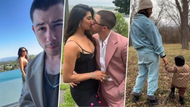 Nick Jonas Surprises Fans With Priceless Moments of Priyanka Chopra and Baby Malti Marie in New Instagram Reel (Watch Video)