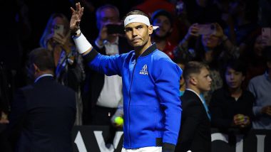 Rafael Nadal Withdraws From Laver Cup 2024 Due to Injury, Says 'I'm Really Disappointed'