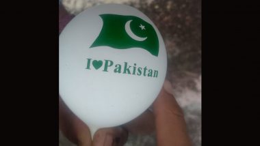 Rajouri: Balloon With ‘I Love Pakistan’ Tag and Flag Found Near Government School in Jammu and Kashmir (See Pic)