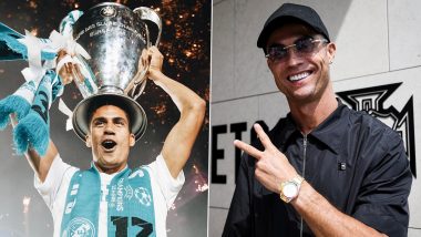 Cristiano Ronaldo Pays Tribute to Raphael Varane After French Defender Announces Retirement from Professional Football, Congratulates Ex-Real Madrid Teammate on His 'Great Career'