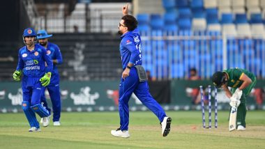 AFG vs SA 1st ODI 2024: Fazalhaq Farooqi Takes Four Wickets, Allah Ghazanfar Scalps Three as Afghanistan Bowl South Africa Out for 106