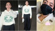 Rashmika Mandanna Latest Airport Look Photos: The 'Pushpa 2: The Rule' Jets Off in Style for Milan Fashion Week 2024, Set To Mark Her Second Appearance at Global Fashion Event