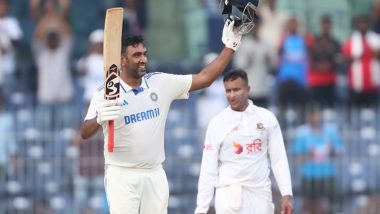 Ravi Ashwin Becomes First Player to Score 20-Plus Half-Centuries and Scalp 30-Plus Five-Wicket Hauls in Test Cricket History, Star All-Rounder Achieves Feat During IND vs BAN 1st Test 2024