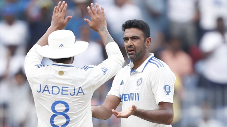 Ravi Ashwin Completes Five-Wicket Haul During IND vs BAN 1st Test 2024, Becomes Oldest Indian Bowler To Pick Fifer in Tests