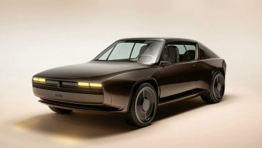 Renault R17 Electric Restomod Unveiled: New EV From French Automaker Brings Classic 1970s Coupe Design With Modern Features (Watch Video)