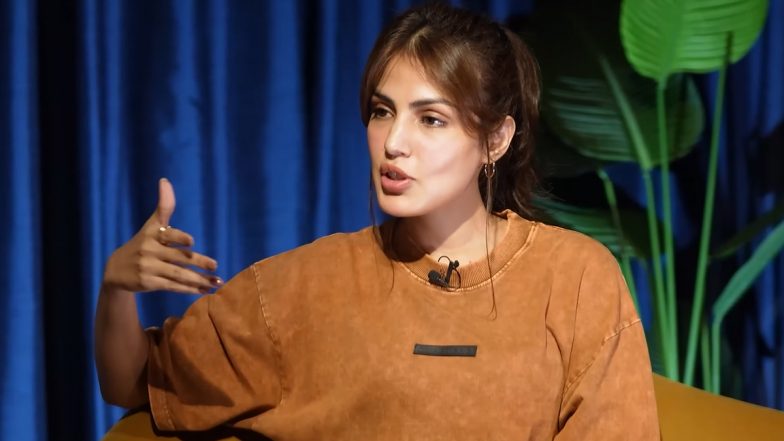 Rhea Chakraborty Says ‘I’ve Studied Till Just 12th Standard’ As She Discusses Career Setbacks Following Legal Trouble in the Sushant Singh Rajput Death Case (Watch Video)