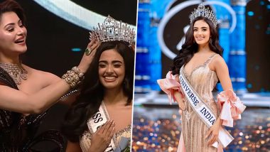 Rhea Singha Is Miss Universe India 2024 Winner: Who Is Rhea Singha? Meet 19-Year-Old Gujarati Beauty Queen Set To Represent the Country for Miss Universe Title