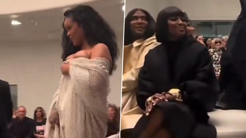 Did Rihanna Ignore Naomi Campbell and Law Roach at New York Fashion Week? (Watch Viral Video)