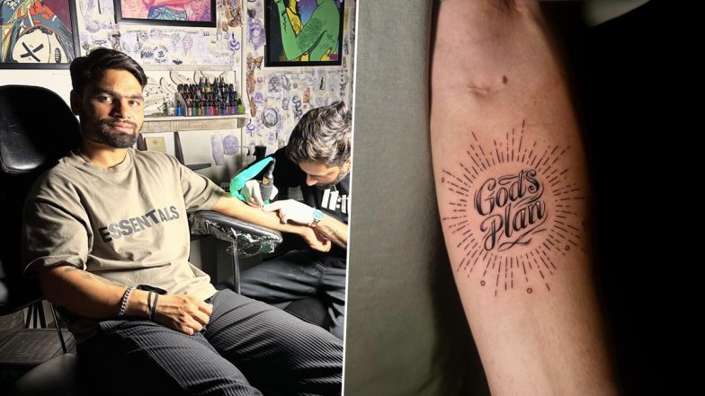 Rinku Singh Gets Inked! Star Indian Cricketer Gifts Himself A 'God's Plan' Tattoo, Artist Raghav Sethi Shares Picture