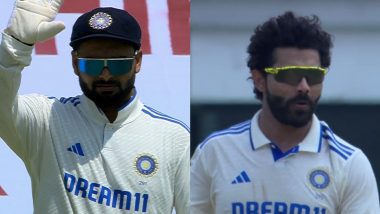 'Jaddu Bhai Chaaro Taraf Aap Hi Dikh Rahe Ho…’ Stump Mic Catches Rishabh Pant’s Hilarious Comments for Ravindra Jadeja During IND vs BAN 1st Test 2024 (Watch Video)