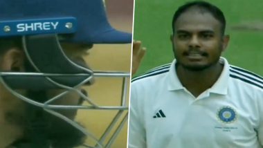 Yash Dayal Gives Aggressive Send-Off to Riyan Parag During Duleep Trophy 2024 Match, Fans Call It 'New Rivalry' (Watch Video)