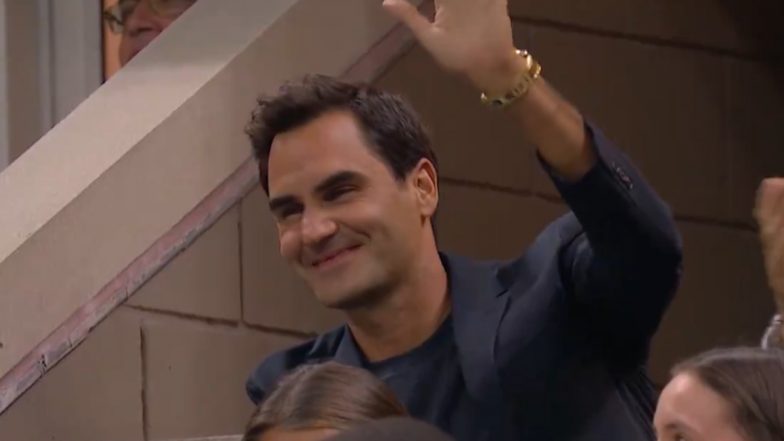 Roger Federer Attends US Open 2024, Receives Huge Round of Applause From Fans at Arthur Ashe Stadium; Video Goes Viral