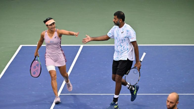 Rohan Bopanna-Aldila Sutjiadi vs Matthew Ebden-Barbora Krejcikova, US Open 2024 Free Live Streaming Online: How to Watch Live TV Telecast of Mixed Doubles Quarterfinal Tennis Match?