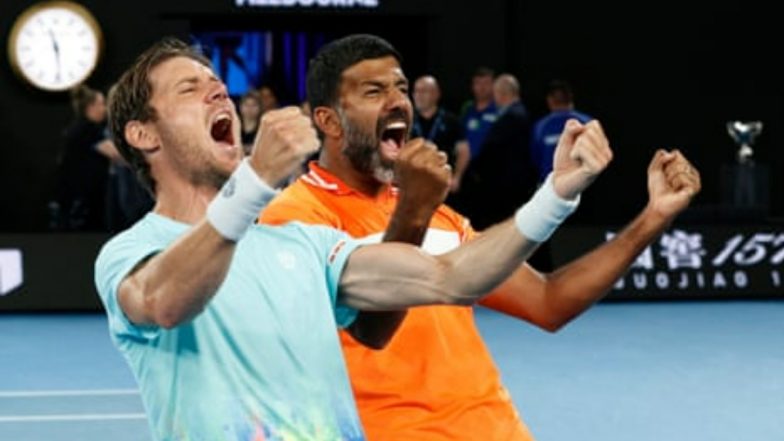 Rohan Bopanna-Matthew Ebden vs Anders Molteni-Maximo Gonzalez, US Open 2024 Free Live Streaming Online: How to Watch Live TV Telecast of Men’s Doubles Round of 16 Tennis Match?