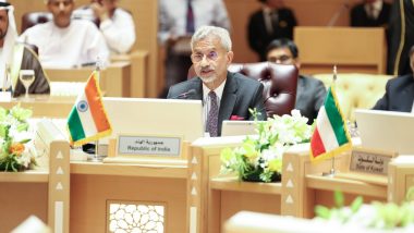 ‘India Support Ceasefire in Gaza’, Says EAM S Jaishankar at India-Gulf Cooperation Council Foreign Ministers’ Meeting in Riyadh