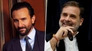 Video of &lsquo;Devara&rsquo; Actor Saif Ali Khan Praising Rahul Gandhi While Discussing His Likes for &lsquo;Brave Politician&rsquo; Goes Viral &ndash; WATCH