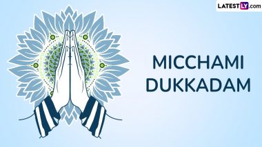 Samvatsari 2024 Messages and Micchami Dukkadam HD Images To Seek Forgiveness: Send Kshamavani Parva Quotes, Wallpapers and Greetings on the Last Day of Paryushana