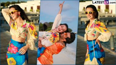 Sanaya Irani Stylish Birthday Vacation Photos: 'Iss Pyaar Ko Kya Naam Doon?' Actress Enjoys Her Time in The Maldives With Hubby Mohit Sehgal