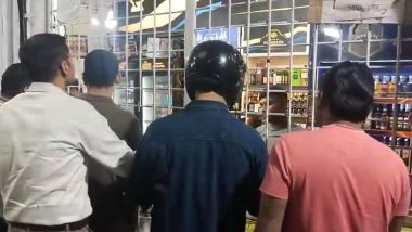 Uttarakhand: Dehradun DM Savin Bansal Poses as Customer, Buys Bottle of Alcohol for INR 680 To Check Liquor Shop’s Overpricing; Viral Video Surfaces