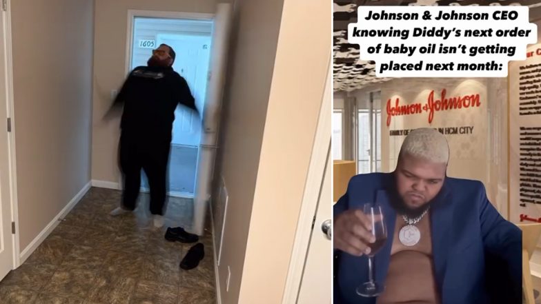 Wild Instagram Reels on Diddy's Arrest, Baby Oil and Freak off Parties Go Viral: Netizens Got No Chill As They Take Potshots at American Rapper With Funny Memes and Jokes!