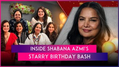 Inside Shabana Azmi’s Star-Studded 74th Birthday Bash With Farah Khan, Vidya Balan, Urmila Matondkar, Dia Mirza & Others