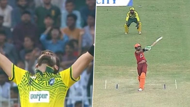 Shaheen Afridi Dismisses Babar Azam, Celebrates In His Signature Style During Stallions vs Lions Pakistan Champions Cup 2024 Match, Video Goes Viral