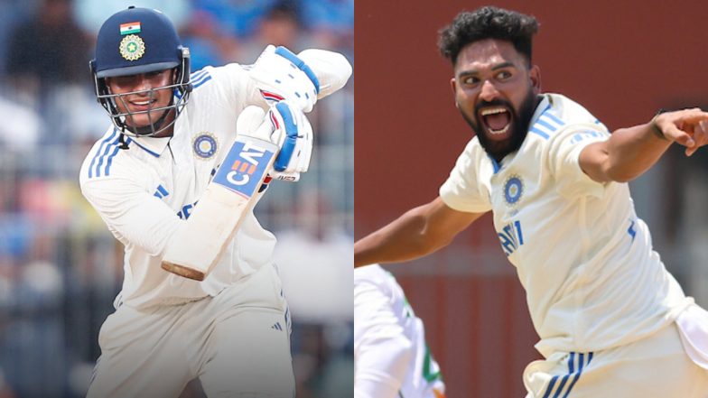 ‘Mohammed Siraj Official Official ID Hai’ Shubman Gill Pokes Fun at Mohammed Siraj Over His Viral Meme During IND vs BAN 1st Test 2024, Video Goes Viral