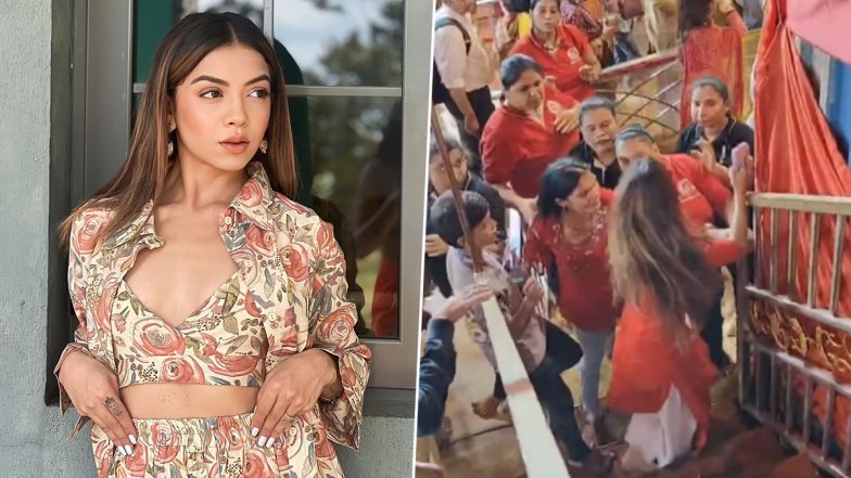 Simran Budharup Shares Shocking Experience at Mumbai’s Lalbaugcha Raja; ‘Pandya Store’ Actress Claims ‘Bouncers Rough-Handled Me’ (Watch Video)