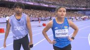 Simran Sharma at Paris Paralympics 2024, Para-Athletics Free Live Streaming Online: Know TV Channel and Telecast Details for Women's 200 M T12 Final