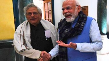 Sitaram Yechury Passes Away: PM Narendra Modi Condoles CPI(M) Leader’s Demise, Says He Made Mark As Effective Parliamentarian