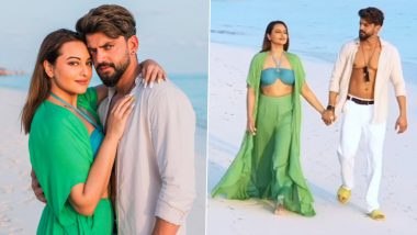 Sonakshi Sinha and Husband Zaheer Iqbal Enjoy Beach Time in This Throwback Instagram Video, Actress Says 'Sunday State of Mind'