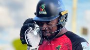 CPL 2024 Live Streaming Online St Kitts and Nevis Patriots vs Guyana Amazon Warriors: Watch Telecast of Carribean Premier League Cricket Match on TV and Online