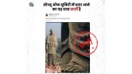 Social Media Post Claims Cracks Appearing on Sardar Vallabhbhai Patel’s Statue of Unity in Gujarat; FIR Registered Against Unidentified Person