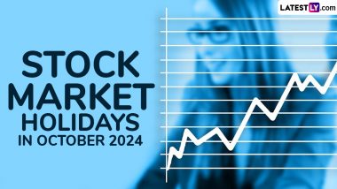 Stock Market Holidays in October 2024: Know When Stock Market Will Remain Open and Closed for Trading on BSE and NSE