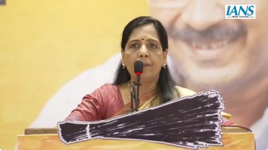 ‘If Arvind Kejriwal Is Chor Then Nobody Is Honest in the World': Sunita Kejriwal Urges Voters To Back AAP in Haryana Assembly Elections 2024 (Watch Video)