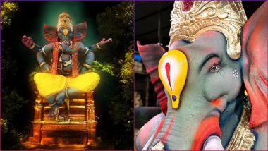 Tejukaya Cha Raja 2024 Photos and Videos: See Lalbaug's Raja Tejukayacha Images and HD Wallpapers for Ganesh Chaturthi and Ganeshotsav Celebrations