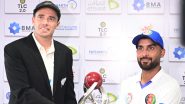 How To Watch Afghanistan vs New Zealand Free Live Streaming Online of One-Off Test 2024 Day 2? Get Telecast Details of AFG vs NZ Cricket Match on TV