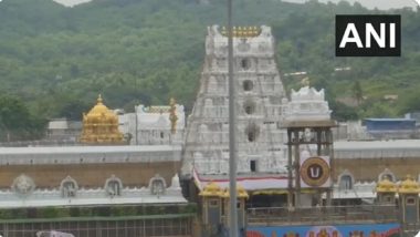 Tirupati Laddu Prasadam Controversy: 4-Hour Shanti Homam Panchagavya Prokshana at Tirumala Temple Underway To Restore Sanctity (Watch Video)