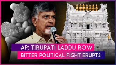 Tirupati Laddu Row: TDP Claims Animal Fat Was Used To Make Laddus During Jagan Mohan Reddy’s Government, YSRCP Dismisses Allegations