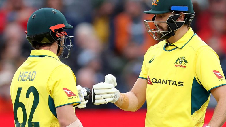 Australia Defeats England by 49 Runs via DLS Method in 5th ODI 2024; Travis Head, Matt Short Star As Aussies Clinch Series 3–2