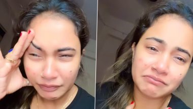 Trisha Kar Madhu New Viral Video! Bhojpuri Actress of Controversial Leaked MMS Video Online Fame Spotted Crying Profusely in Her Latest Instagram Post (Watch)