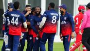 Namibia vs United States of America Live Streaming Online: Get Free Telecast Details of NAM vs USA ODI Match in ICC Men's Cricket World Cup League 2 on TV