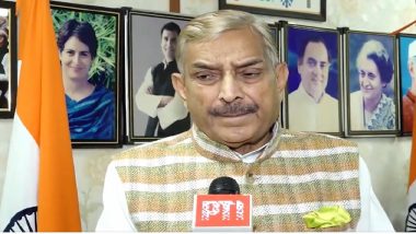 BJP Slammed by Congress MP Pramod Tiwari for ‘Chop Off LoP Rahul Gandhi’s Tongue’ Remark