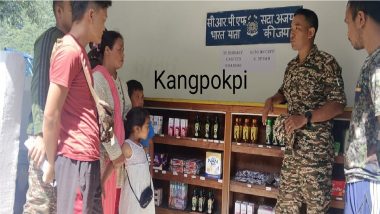 Manipur: CRPF Launches Kendriya Police Kalyan Bhandars, Offers Essential Commodities to Public at Prices Lower Than Market Rates (See Pics)