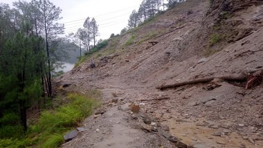 Uttarakhand: Badrinath National Highway Blocked Due to Debris in Chamoli (See Pics)